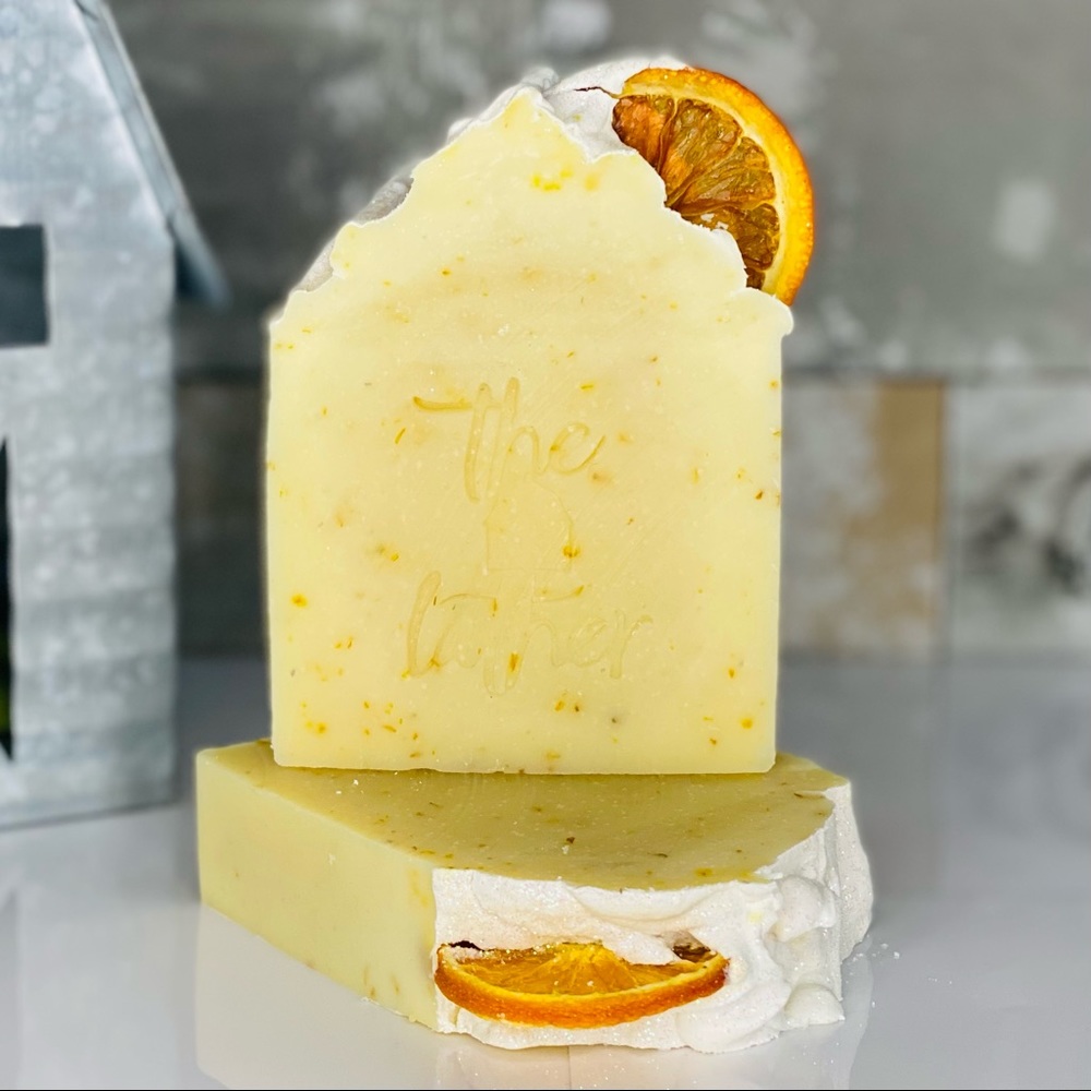 🍋 Lemon Zest Goat Milk & Cream Essential Lather - Picture 5 of 5